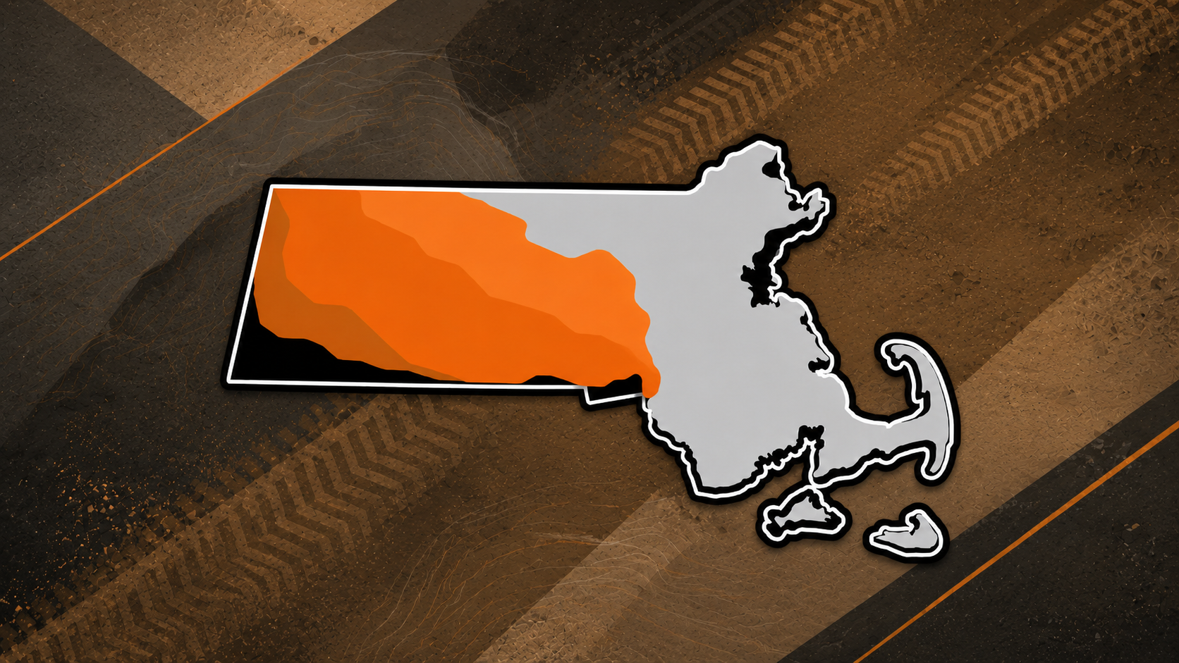 Map of RJL Contracting service areas in Western Massachusetts